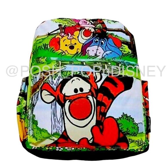 Disney Tigger Backpack Eeyore Piglet Winnie The Pooh - Picture 1 of 7